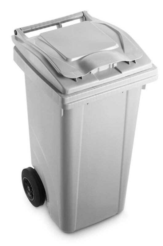 Κάδος 120lt λευκός